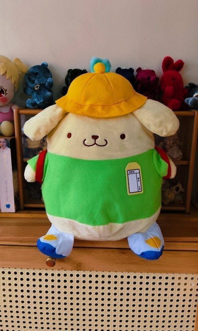 POMPOMPURIN : ELEMENTARY SCHOOL STUDENT PLUSH, BNWT 13-14 INCHES (Category: Plushies & Soft Toys) located in San Pedro. Submitted by normancorpuz621 (Listing ID 1440643787, Image 1). Description: Available !! POMPOMPURIN : ELEMENTARY SCHOOL STUDENT PLUSH SANRIO Authentic ◾FOR O N L Y 3800 PhP📌 ◾SIZE: 14 inches ◾FIRST TO PAY ◾NO LONG RESERVATION ◾NO COD/COP ◾COURIER: J&T, Lalamove, FLAS ◾MOP: BDO, Gcash ◾LOc: San Pedro, Laguna #JAPANitem #BRANDNE