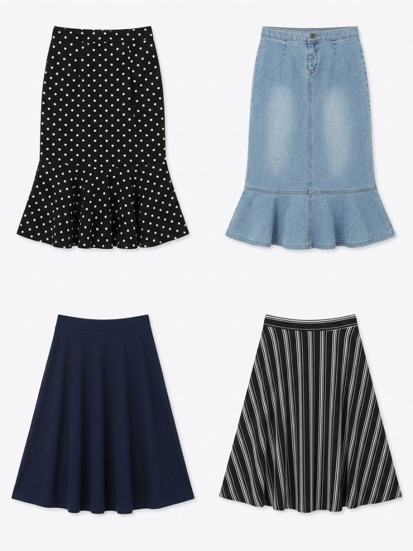 Pre-Loved Skirts (Category: Skirts) located in Manila. Submitted by montellfish (Listing ID 1464608381, Image 1). Description: Black 1 - 120 Dark Blue - 100 Denim -180 Black 2 - 150 *Get all for 500 SMALL- MEDIUM (ALL) Dm for more info *Negotiable.
