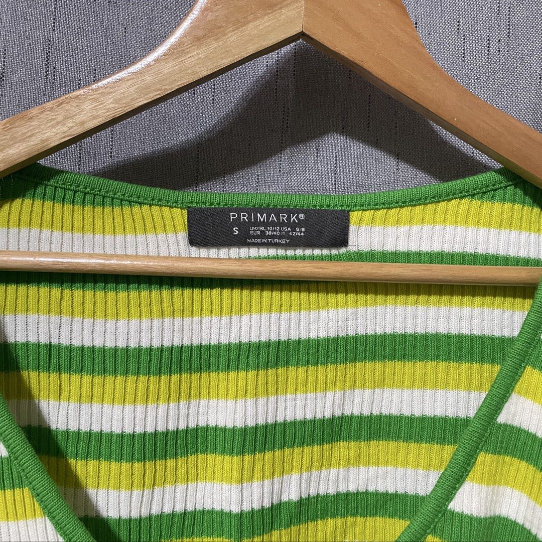 Primark Tie Sweater (Category: Others Tops) located in Davao. Submitted by threadellebyhazel_davao (Listing ID 1464756090, Image 2). Description: Used twice - small on tag, can fir up to medium frame Details: 🌸 No when worn 🌸 Davao City 🌸 Shipping only - buyer will cater the shipping fee 🌸 Gcash-Maya-Bank transfer only.