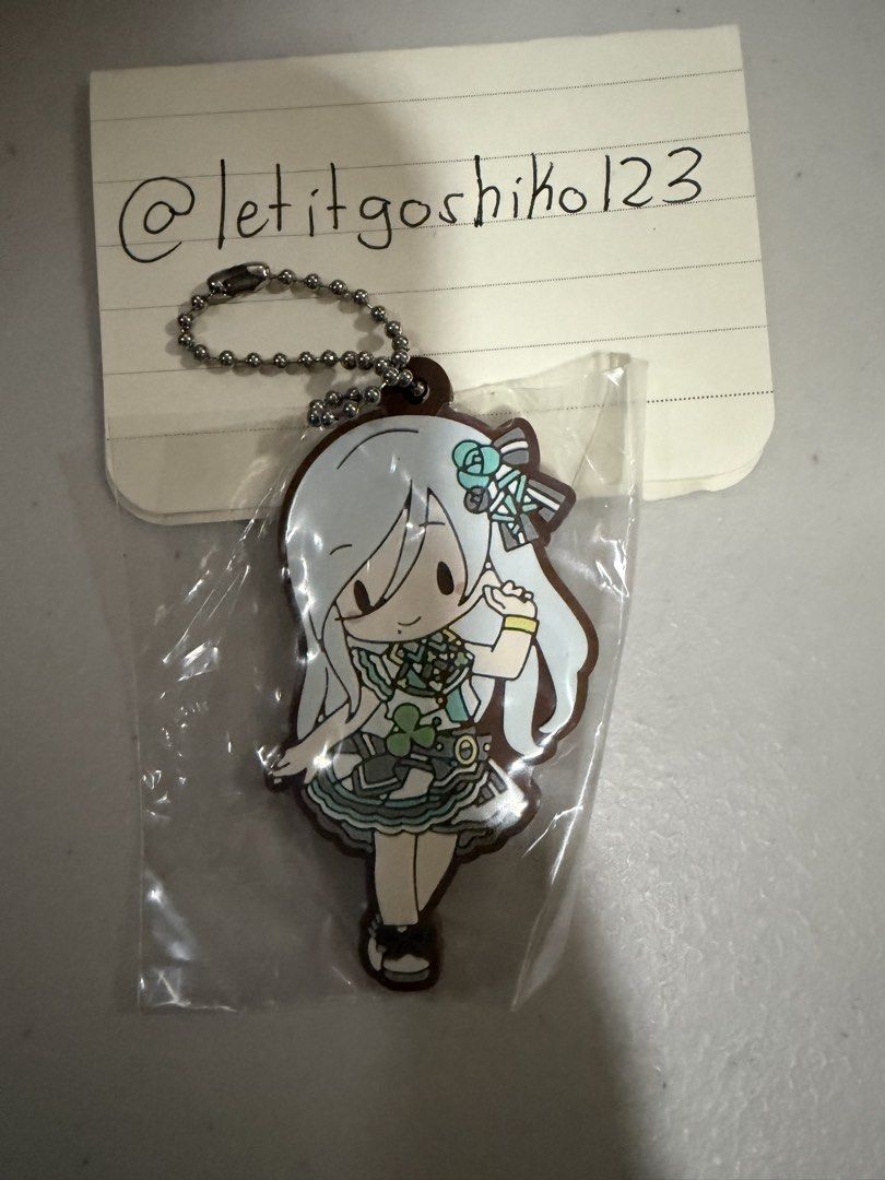 Project Sekai Shizuku rubber keychain (Category: Action & Battle Toys) located in Santa Rosa. Submitted by letitgoshiko123 (Listing ID 1464690207, Image 1). Description: — Read first! — mop: Gcash or Maya payment first mod: lalamove, J&T no rush shipping pls! Shipping fee is NOT included and must be shouldered by the buyer I can also do meet-ups on the ff: -SM Sta. Rosa Laguna (Free) -Festival Mall Alabang or Alabang Town Center (Free) weekdays a