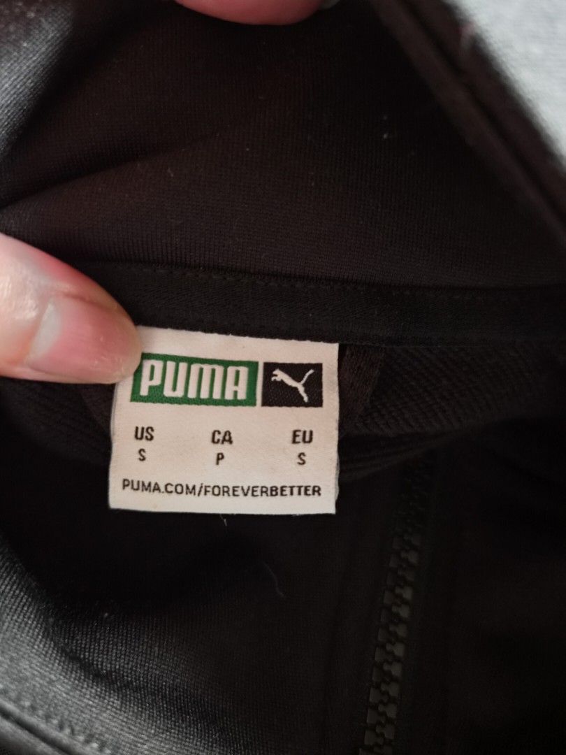 Puma T7 Sport Track Jacket (Category: Coats, Jackets and Outerwear) located in San Fernando. Submitted by bby0818 (Listing ID 1464671403, Image 3). Description: Purchased from PUMA United Kingdom 🇬🇧 101% legit or moneyback guarantee if proven fake Excellent used condition (worn once) Unisex Size: Small - Fits medium frame (W).