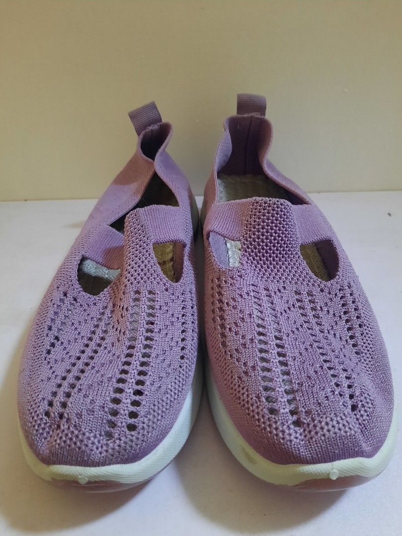 Purple Knit Slip-On Sneakers (Category: Sneakers) located in Quezon City. Submitted by dannikkishoppe2 (Listing ID 1464578307, Image 3). Description: Purple Knit Slip-On Sneakers ‼️₱200‼️ • Comfortable purple knit slip-on sneakers • Breathable design • Flexible sole for easy movement • Perfect for daily activities and casual outings • Lightweight and airy feel size EU39 UK6 US8.