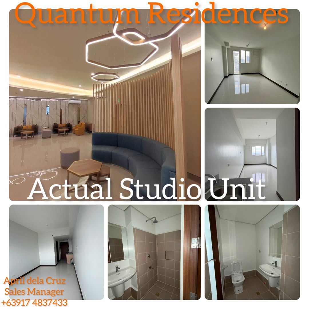 Quantum Residences | Studio 21sqm | RFO | 5% DP TO MOVE IN (Category: Apartments & Condos) located in Valenzuela. Submitted by seniorsalesmanager (Listing ID 1464609675, Image 1). Description: MORE THAN A HOME — A SMARTER INVESTMENT Looking for a property in a strategic location with rental and investment potential? Discover Quantum Residences, Taft Avenue, Pasay City ✨RFO & Pre-Selling options Studio,1 Bedroom and 2 Bedroom units 📍 Near LRT, un