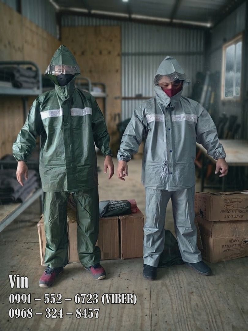 rain coat willis (Category: Coats, Jackets and Outerwear) located in Bacoor. Submitted by zx400rr (Listing ID 1464616712, Image 1). Description: TITANIUM RAIN COAT RAINCOAT WITH VELCROW , ZIPPER LOCK AND DOUBLE LAP . RUBBERIZED MATERIALS . NO STICHING , ALL VULCANIZED COLOR : Green , Gray,Blue For inquiries: 0991 552 6723 0968 324 8457 0933 855 9510 0956 702 8557 Landline: Pldt 046 416-39-20 Location: Nazareno 10 Trading #12 Tirona Hi-way , Mabol