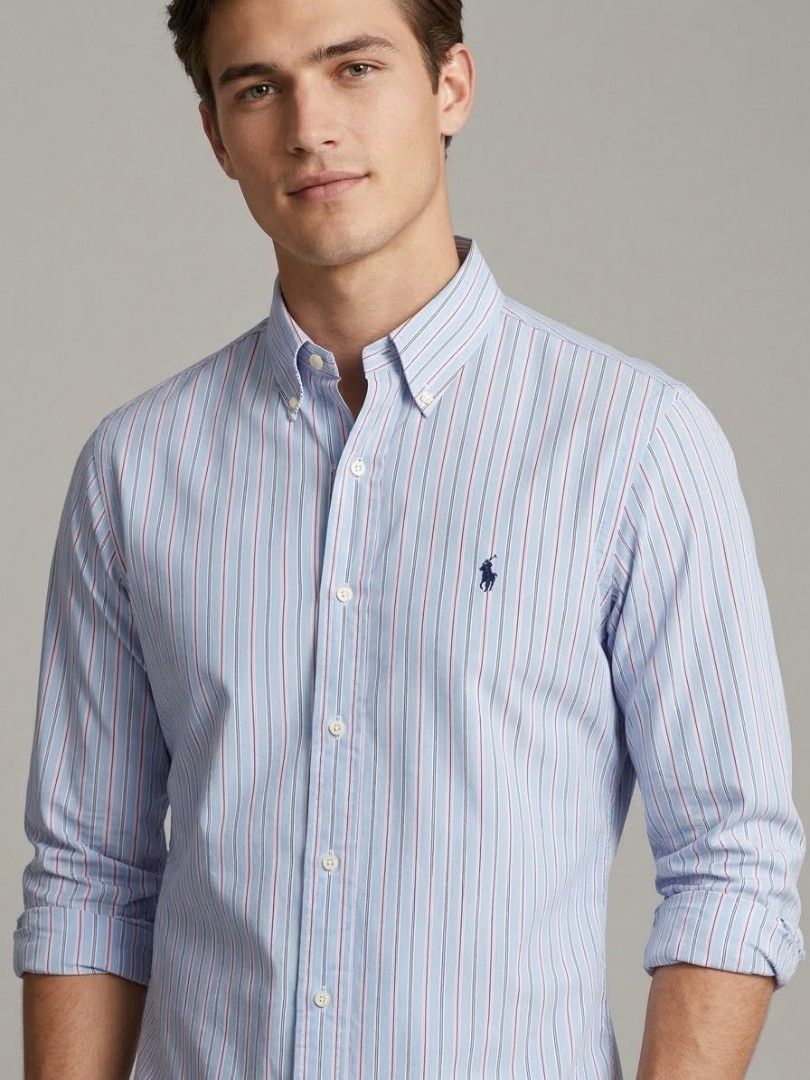 Ralph Lauren Button-down Shirt (Category: Formal Shirts) located in Los Banos. Submitted by _yeyey_ (Listing ID 1464711658, Image 1). Description: Dimensions Width: 24 inches Length: 30 inches The actual colors and design may vary slightly due to lighting, device and other factors. .