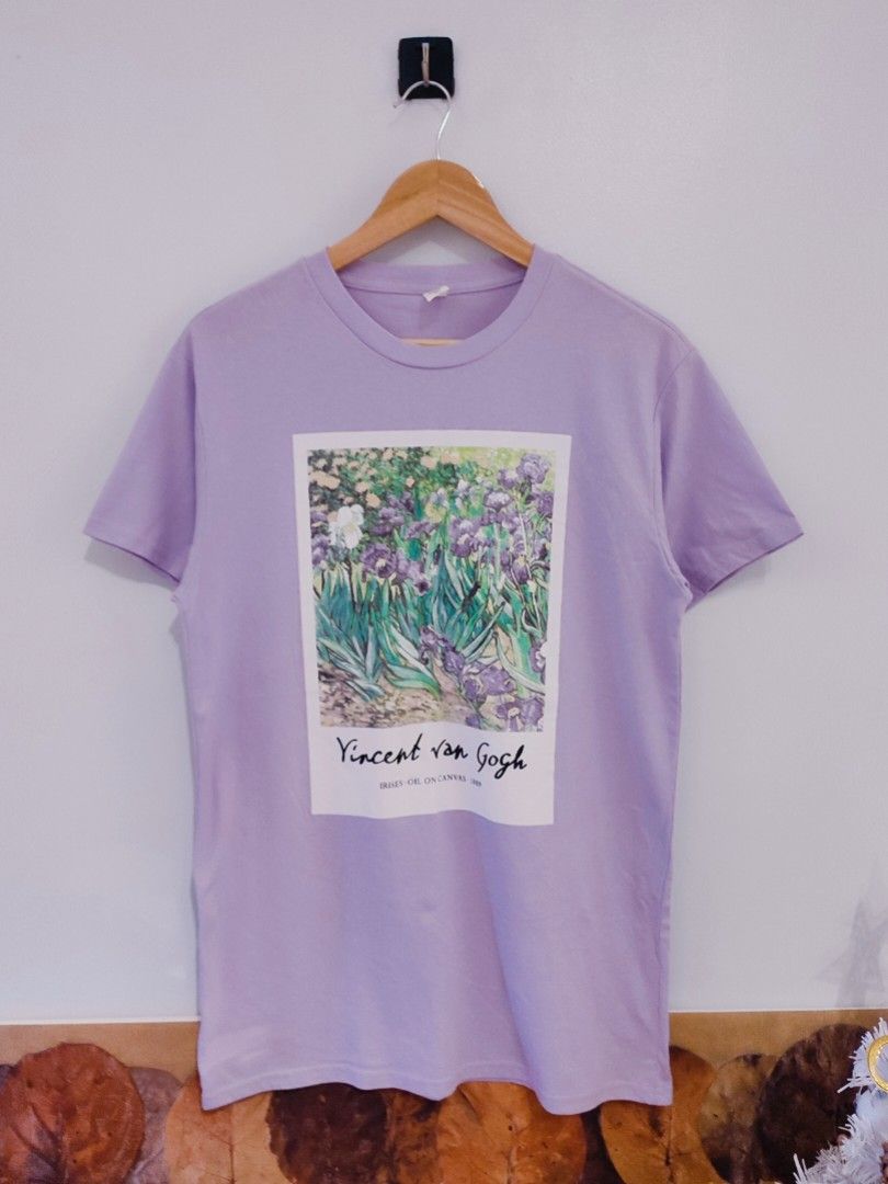 Random Vincent Van Gogh Art Tee (Category: Tshirts & Polo Shirts ) located in Ibajay. Submitted by trendholicrepublique (Listing ID 1464662312, Image 2). Description: Random Vincent Van Gogh Art Tee 399 PHP Color Rate 9.8/10 Medium On Tag (19 x 28) Very Good to Excellent Condition (need wash).