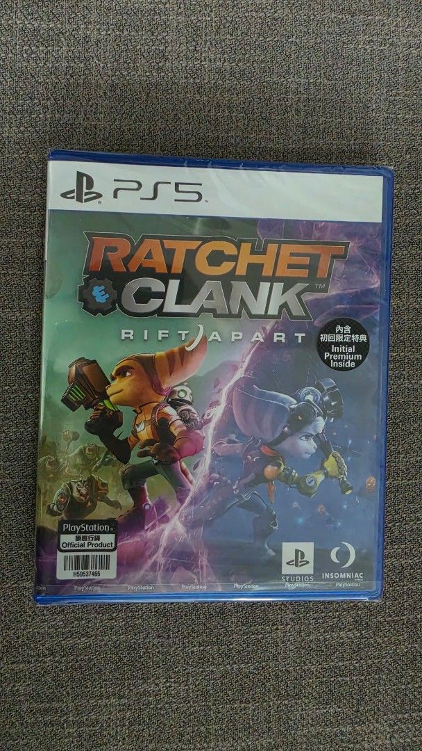 Ratchet & Clank: Rift Apart PS5 Game (Category: PlayStation) located in Muntinlupa City. Submitted by the_qbf (Listing ID 1464650965, Image 1). Description: - Sealed - PS5 Ratchet & Clank: Rift Apart - Region: Asia.