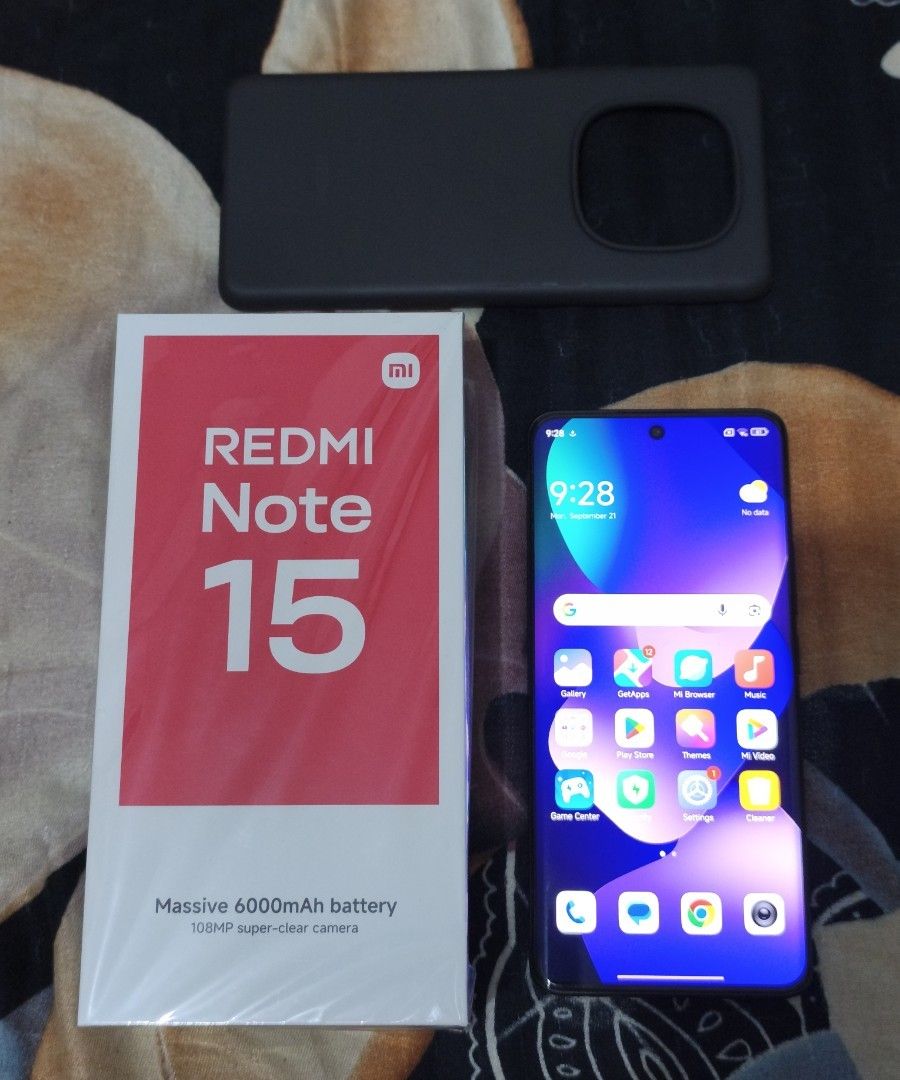REDMI NOTE 15 8/256gb (Category: Xiaomi) located in Manila. Submitted by daveang222 (Listing ID 1464749130, Image 1). Description: REDMI NOTE 15 8/256gb SPECS: 2 months old -108MP Rear Camera -20MP Front Camera -6000mAh Battery -AMOLED Display -120Hz Refresh Rate -Android version 16 -MediaTek Helio G99-Ultra -Corning Gorilla Glass 5 -In Display Fingerprint Sensor -Wet Touch Control 2months lng bihira pa nagamit 💸 10,000 Pasig / cainta location �