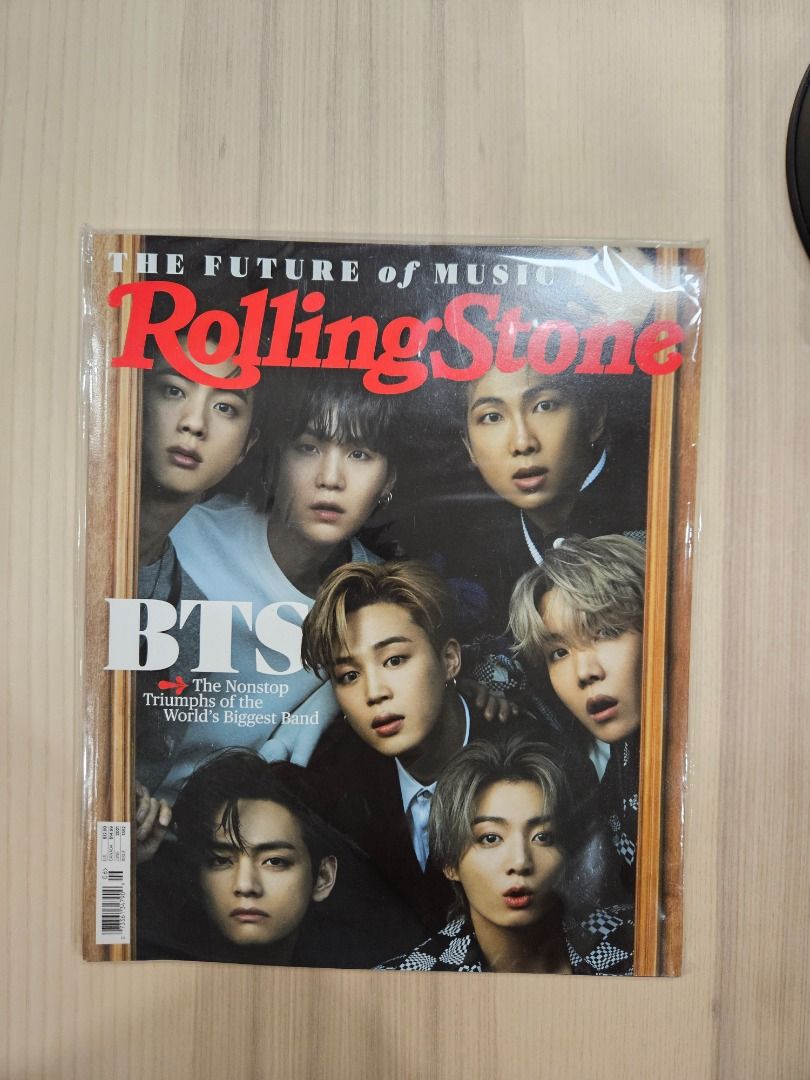Rolling Stone Magazine June 2021 BTS Cover (Category: Magazines) located in Quezon City. Submitted by hey_rita (Listing ID 1464732164, Image 2). Description: - Item: June 2021 Rolling Stone Magazine - Cover & Feature: BTS (full group and individual member spreads) - Condition: Excellent, stored in protective plastic sleeve, clean pages, no tears or folds - Perfect addition to any BTS / K-pop collection - Meetup or shipping options available (PM f