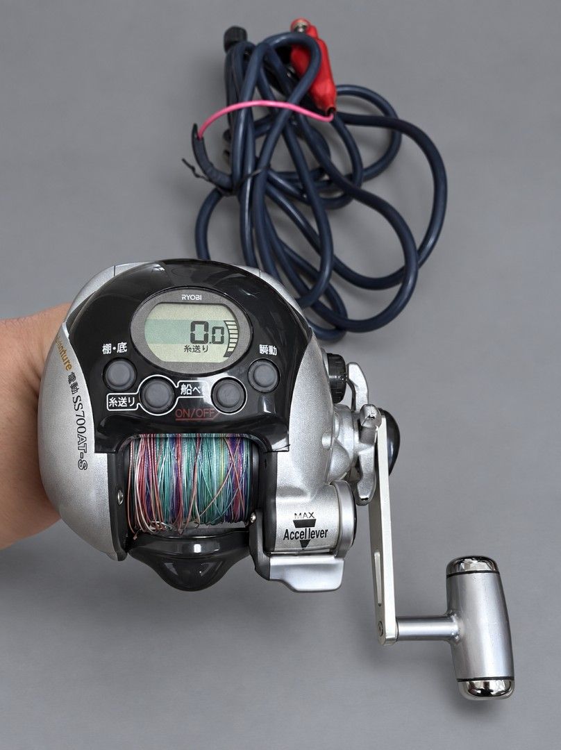 Ryobi Adventure SS700AT-S Electric Fishing Reel, Sports Equipment