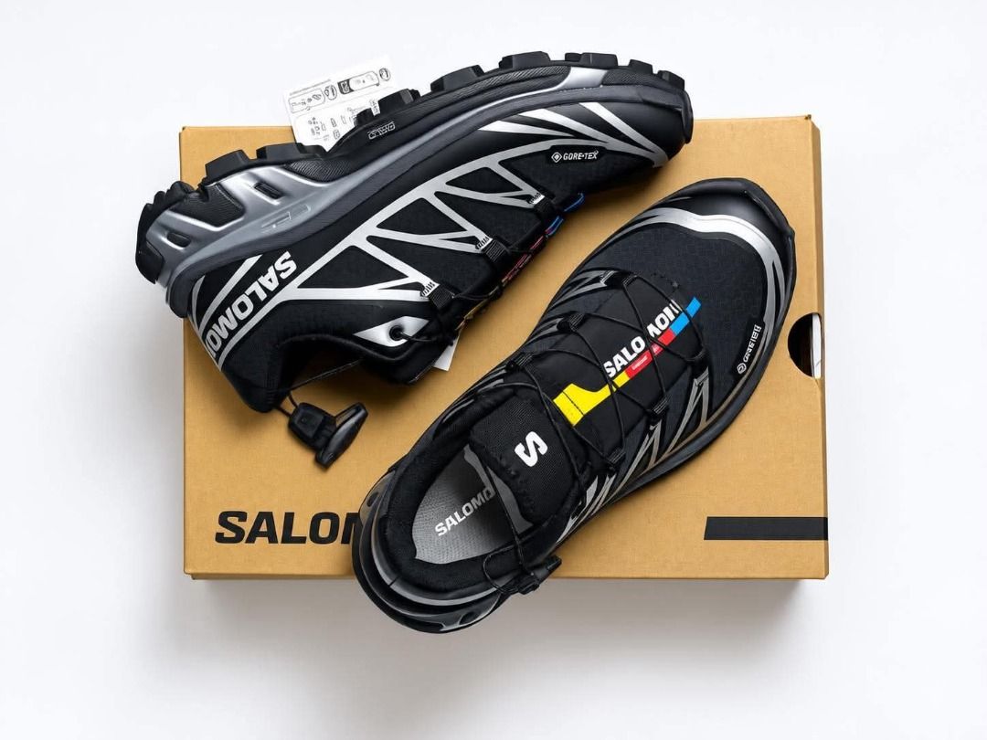 SALOMON XT-6 GORETEX WATER PROOF SILVER BLACK (Category: Shoe inserts & accessories) located in Caloocan City. Submitted by sonnyjay011 (Listing ID 1464738497, Image 1). Description: Available sz: Men: 42/43/44/45 Women: 36/37/38/40.