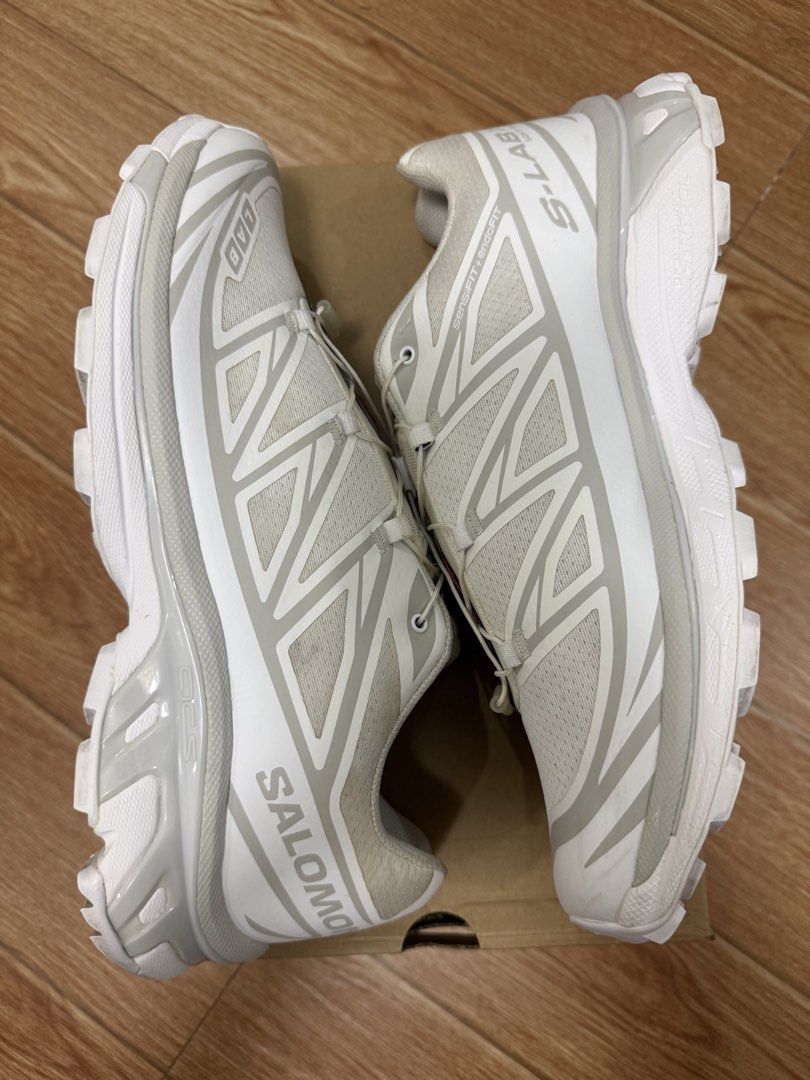 Salomon XT-6 size 12 (Category: Sneakers) located in Cainta. Submitted by arvin.braganza (Listing ID 1464599422, Image 1). Description: FOR SALE‼️ Salomon XT-6 “White Lunar Rock” Men’s size: US 12 - ₱9,200 Lightly used / complete with box Salomon XT-6 “Vanilla Ice Almond Milk” Men’s size 12: US 12 - ₱11,700 Brand new / complete with box Cainta, Rizal area. DM if interested. Thank you‼️.