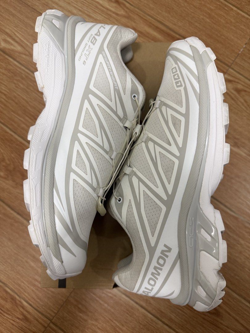 Salomon XT-6 size 12 (Category: Sneakers) located in Cainta. Submitted by arvin.braganza (Listing ID 1464599422, Image 2). Description: FOR SALE‼️ Salomon XT-6 “White Lunar Rock” Men’s size: US 12 - ₱9,200 Lightly used / complete with box Salomon XT-6 “Vanilla Ice Almond Milk” Men’s size 12: US 12 - ₱11,700 Brand new / complete with box Cainta, Rizal area. DM if interested. Thank you‼️.