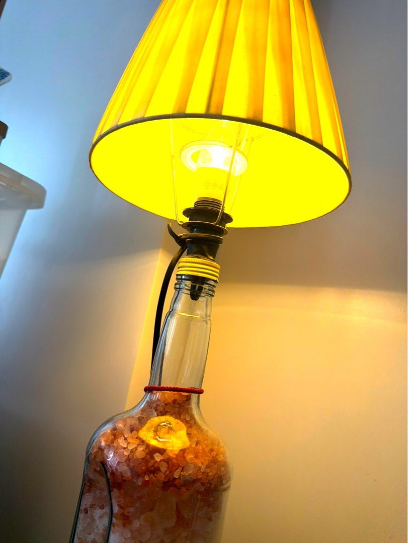 Salt lamp handmade (Category: Everything Else Others) located in Manila. Submitted by tipanty2977 (Listing ID 1464606394, Image 3). Description: Hand made salt lamp Real pink salt inside Bulb lamp shades included Cleansing Relaxing .