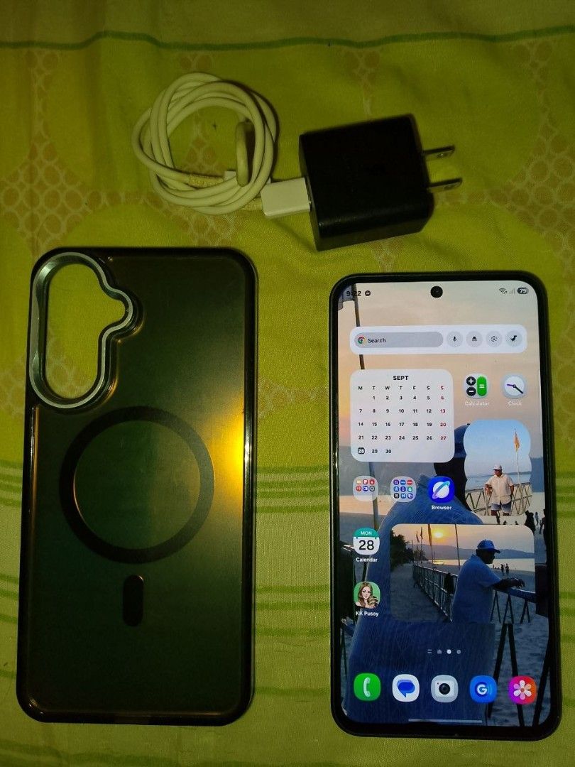 Samsung A37 5G 128GB (Category: Samsung) located in Taguig. Submitted by boldhawk.a23262 (Listing ID 1464742611, Image 1). Description: FOR SALE: SAMSUNG A37 5G – 128GB / 8GB RAM ✅ Samsung A37 5G ✅ 128GB Storage ✅ 8GB RAM ✅ 5G Ready ✅ Smooth at mabilis gamitin ✅ Complete with charger/adaptor ✅ With phone case ✅ Maayos pa at ready to use 📸 Actual photos posted 💰 Price: ₱17k(negotiable) 📦 Meet-up / Shipping available 📍Taguig RUSH SALE! First se