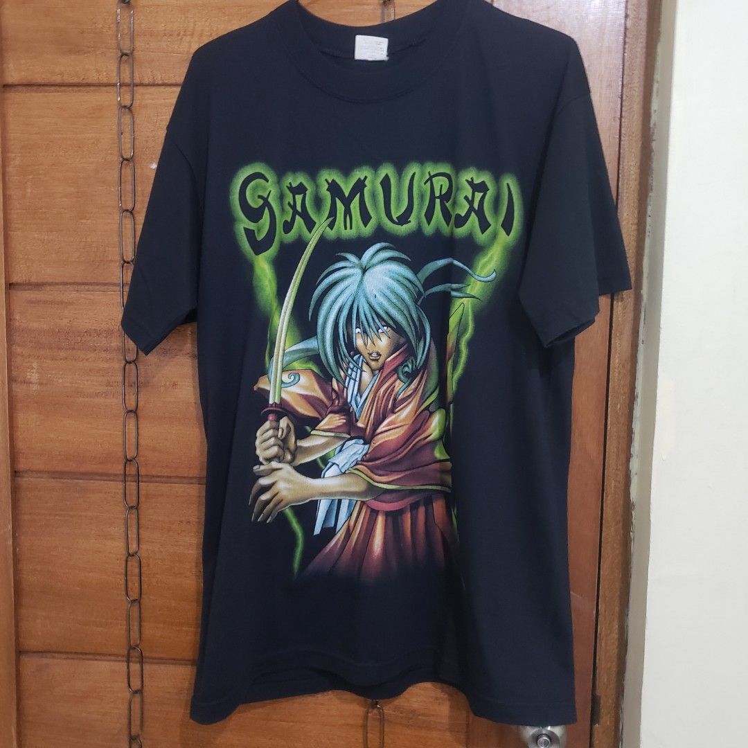 Samurai X Bootleg Shirt (Category: Tshirts & Polo Shirts ) located in Manila. Submitted by sourmustsour (Listing ID 1464585855, Image 2). Description: Tag: Anvil 2000 21x28 Minimal hairlines.