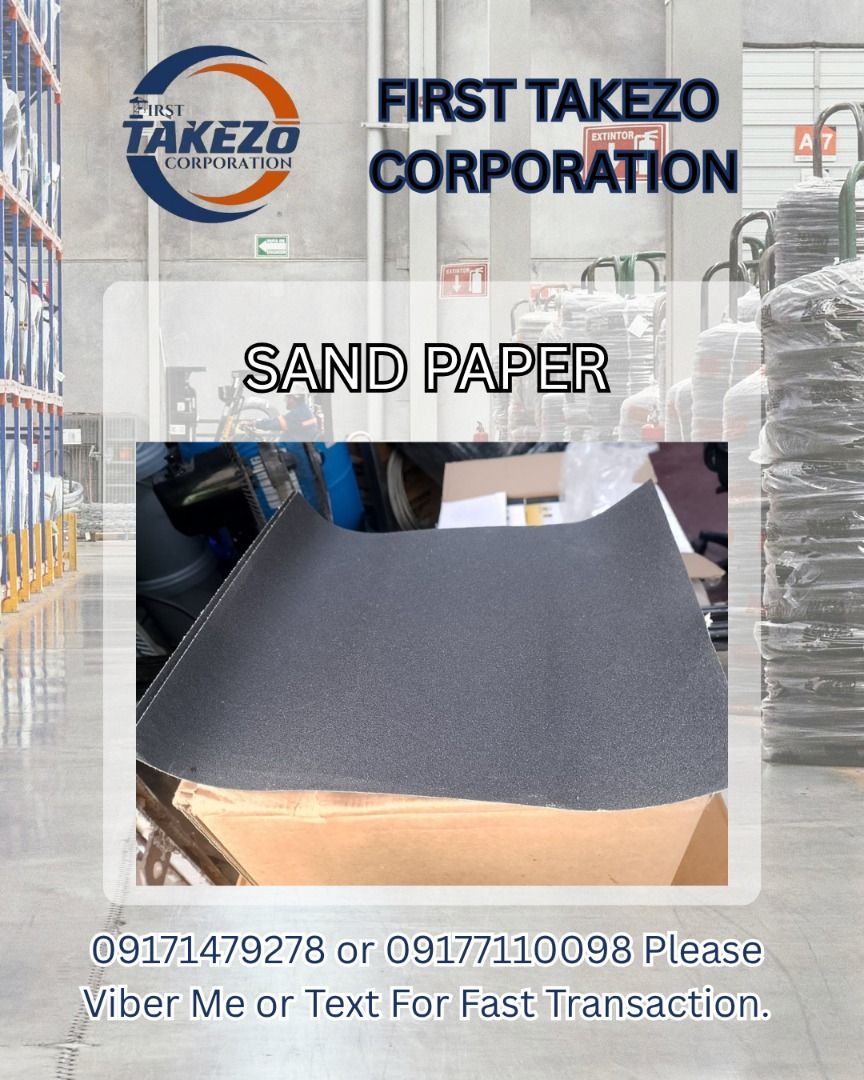 SAND PAPER (Category: Everything Else Others) located in Manila. Submitted by joeyroque09 (Listing ID 1464609153, Image 1). Description: SAND PAPER.