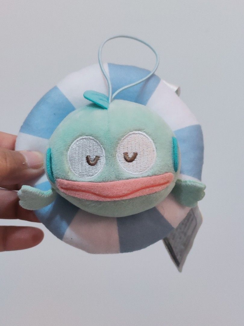 Sanrio Hangyodon with Floaters Plush Charm (Category: Plushies & Soft Toys) located in Antipolo. Submitted by bhabiegraciefashionlab (Listing ID 1464665197, Image 2). Description: ✨ Sanrio Furyu Hangyodon Plush Charm 🔖Auth from Japan, Brand new with Sticker Tag, Clear Label/Etiketa 📸Actual Photos posted, what you see is what you'll get 😍Perfect for Sanrio / Hangyodon Fans/Collectors or for gifting 💸MOP 👉🏻Gcash /Maribank/GoTyme 🚚MOD 👉🏻J&T