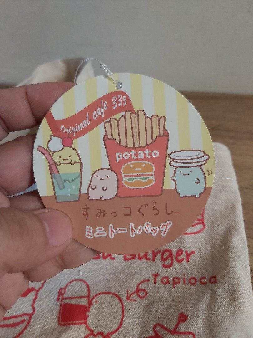 SAN-X SUMIKKO GURASHI MINI TOTE BAG (Category: Character Goods) located in Bulacan. Submitted by nansantiago (Listing ID 1464752803, Image 3). Description: SAN-X SUMIKKO GURASHI MINI TOTE BAG 🏷️ ₱75‼️ 📍 Location: Plaridel, Bulacan 💸 Mode of Payments: Gcash / BPI 📦 Pick-up / Ship 🚚 Couriers : Flash Express / SPX / Lalamove.