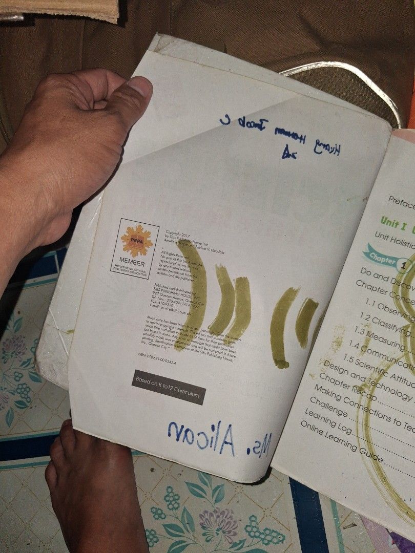 Science for Active Learning 2nd Edition Textbook (Category: Textbooks) located in Manila. Submitted by marcas022798212 (Listing ID 1464683968, Image 3). Description: - Grade 7 Science for Active Learning textbook - 2nd Edition - Still in usable condition for learning - Sold as is.