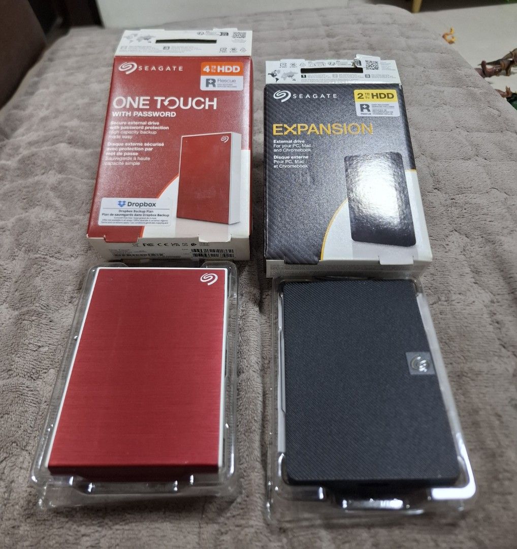 Seagate external hdd (Category: Hard Disks & Thumbdrives) located in Manila. Submitted by joseph19reyes (Listing ID 1464722397, Image 3). Description: Both used once. No issue. Seagate One Touch 4tb...P 9k Seagate Expansion 2tb...P 4.5k.