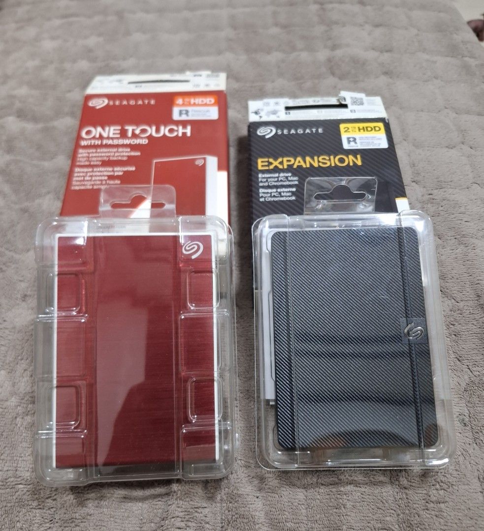 Seagate external hdd (Category: Hard Disks & Thumbdrives) located in Manila. Submitted by joseph19reyes (Listing ID 1464722397, Image 2). Description: Both used once. No issue. Seagate One Touch 4tb...P 9k Seagate Expansion 2tb...P 4.5k.