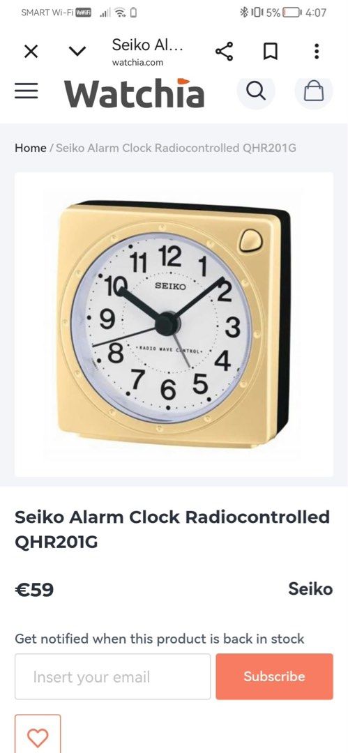 SEIKO RADIO CONTROLLED ALARM CLOCK (Category: Clocks) located in Baguio. Submitted by vercale (Listing ID 1464650165, Image 3). Description: SEIKO RADIO CONTROLLED ALARM CLOCK Brand New Tested Working From Personal Box 3 box available Php 500 only LP 🙏.