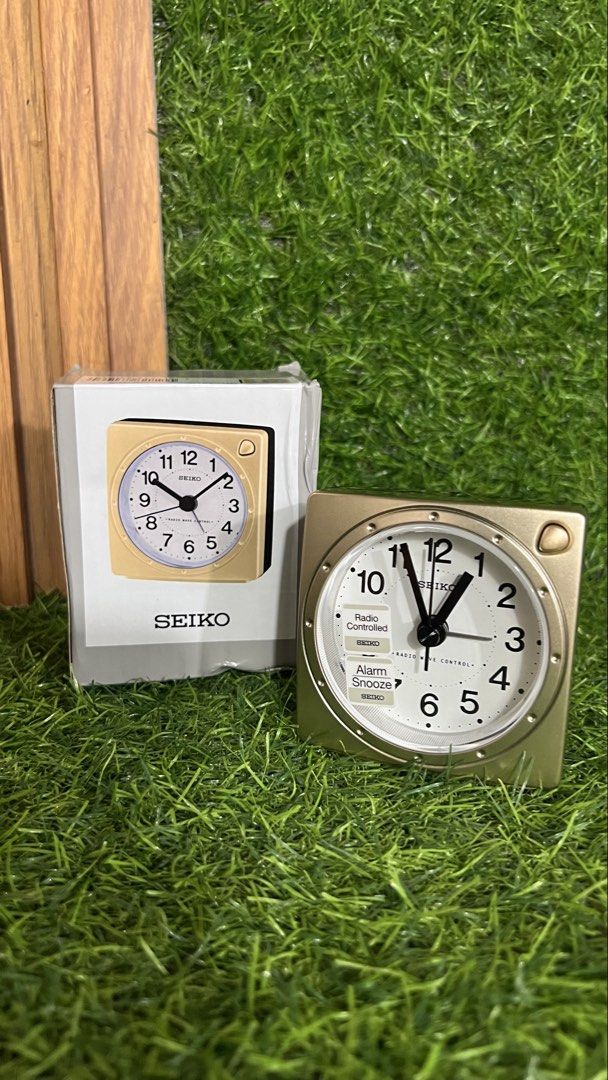 SEIKO RADIO CONTROLLED ALARM CLOCK (Category: Clocks) located in Baguio. Submitted by vercale (Listing ID 1464650165, Image 1). Description: SEIKO RADIO CONTROLLED ALARM CLOCK Brand New Tested Working From Personal Box 3 box available Php 500 only LP 🙏.