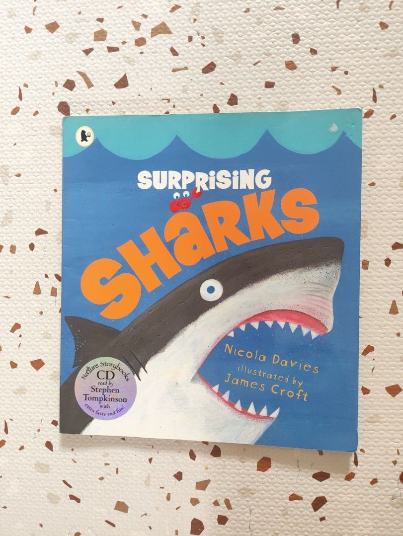 Shark Book 🦈 (Category: Children's Books) located in Taguig. Submitted by cleanupmomma (Listing ID 1464656151, Image 1). Description: Please take time to read ❤️ Big Paperback informative book complete pages wyiwyg.