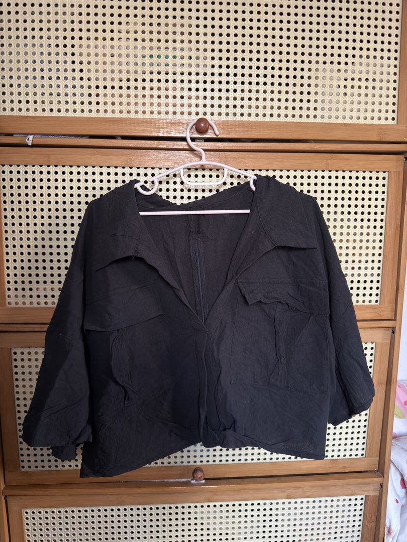 SHEIN Plus size blouse (Category: Blouses) located in Taguig. Submitted by wtfprkjm (Listing ID 1464645766, Image 1). Description: - 4xl, please see attached dimension - never worn - can only ship on weekends. no rush shipping please.