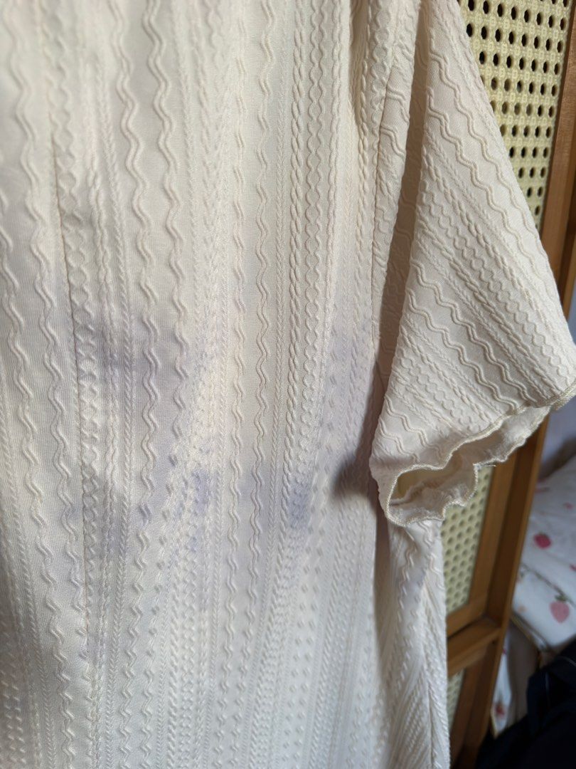 SHEIN Plus size cream dress (Category: Dresses) located in Taguig. Submitted by wtfprkjm (Listing ID 1464643793, Image 3). Description: 4XL. Please see attached dimensions Can only ship on weekends! No rush shipping po. Thank you..