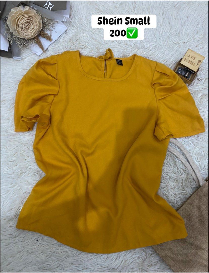 Shein Small (Category: Blouses) located in Quezon City. Submitted by spottyfinds (Listing ID 1464702162, Image 1). Description: .