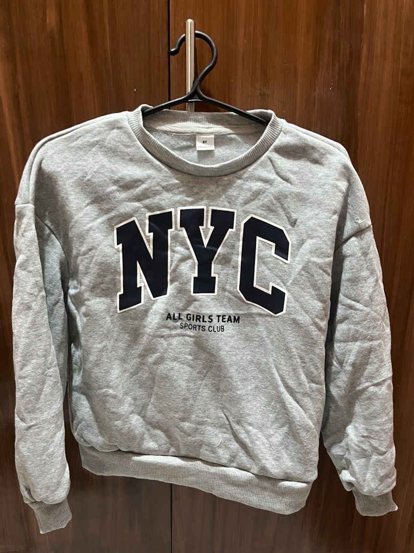 SHEIN Sweater (8Y) (Category: Babies & Kids Fashion) located in Quezon City. Submitted by jengina (Listing ID 1464594255, Image 3). Description: Originally bought for my nephew but didn't notice the "ALL GIRLS TEAM" print. .