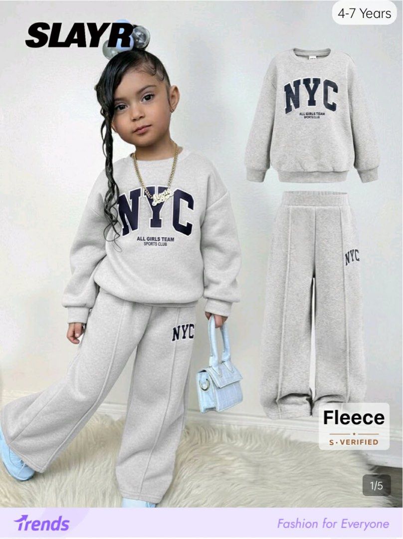 SHEIN Sweater (8Y) (Category: Babies & Kids Fashion) located in Quezon City. Submitted by jengina (Listing ID 1464594255, Image 1). Description: Originally bought for my nephew but didn't notice the "ALL GIRLS TEAM" print. .