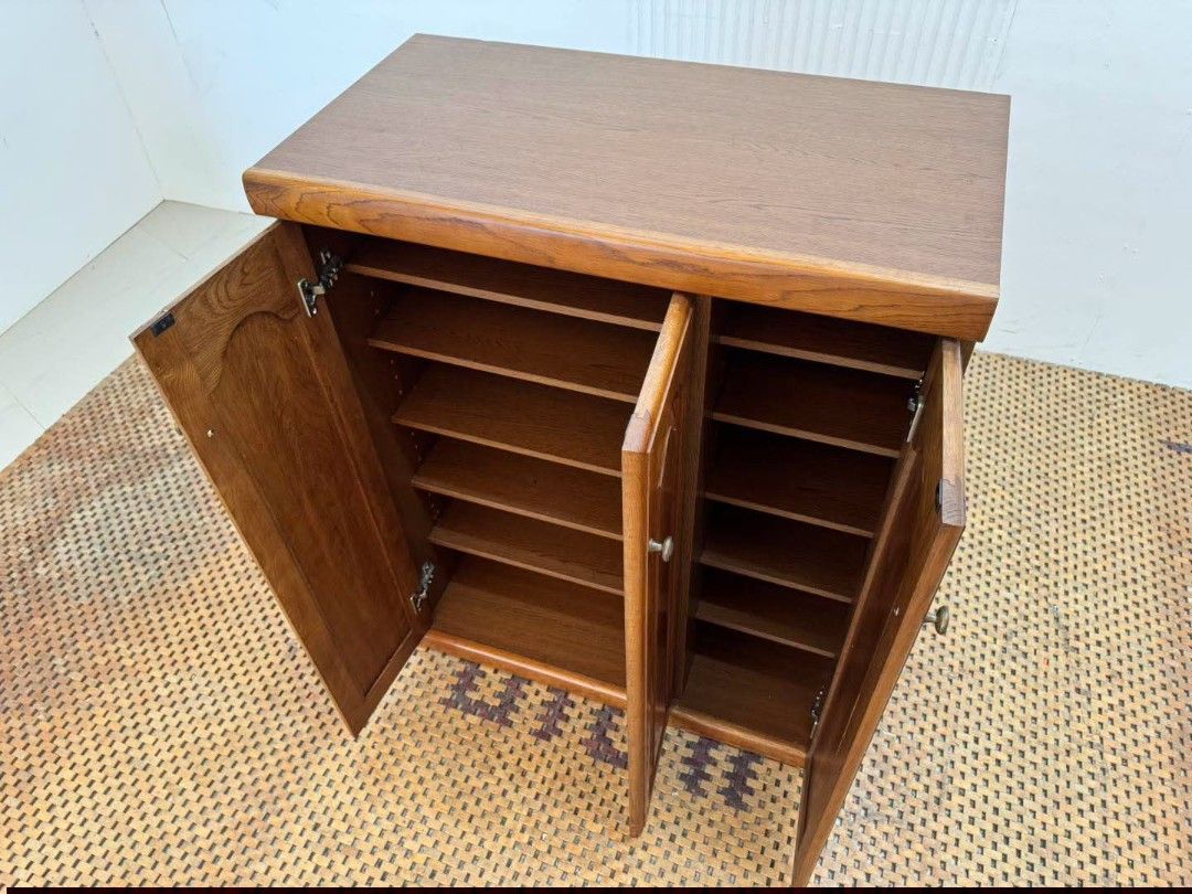 Shoe Cabinet (Category: Shelves, Cabinets & Racks) located in Meycauayan. Submitted by marygracecasimiro (Listing ID 1464764732, Image 3). Description: Wooden 12-Tier Shoe Cabinet Price: 8,900 L30 x W16 x H38 In good condition💚.