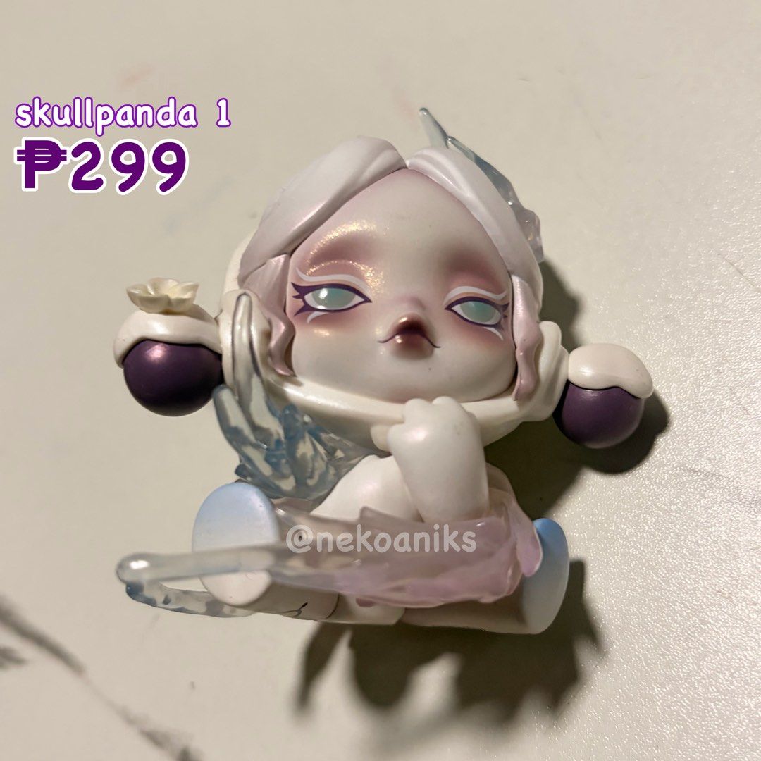 SKULLPANDA Popmart (Category: Designer & Blind Box Toys) located in Manila. Submitted by nekoaniks (Listing ID 1464744400, Image 1). Description: no bnf no card mint condi j&t shipping.