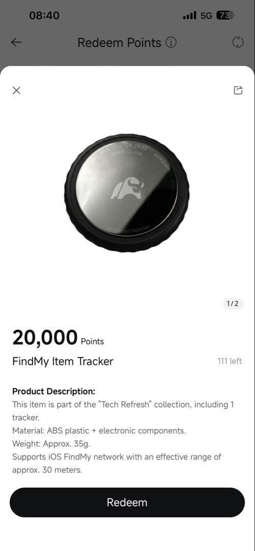 Smart Tracker (Category: Wearables & Smart Watches) located in Singapore. Submitted by shopaholic4282 (Listing ID 1464573183, Image 1). Description: Pre-order only as I am redeeming from Moomoo.