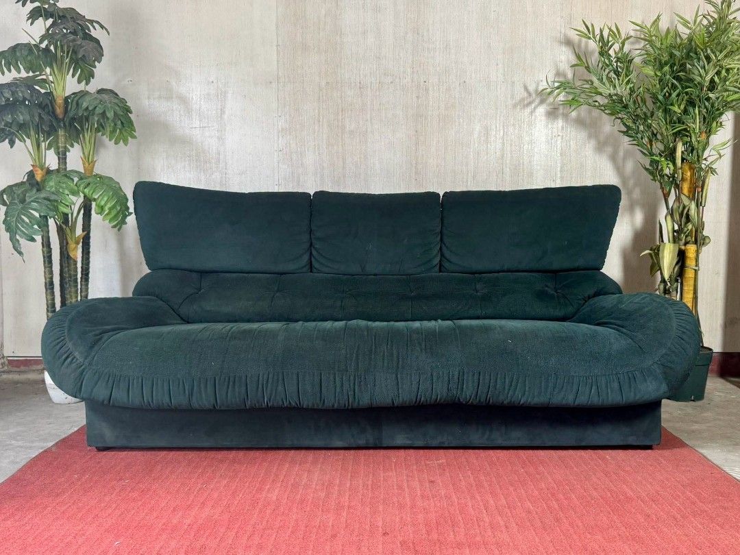 Sofa (Category: Sofas) located in Meycauayan. Submitted by marygracecasimiro (Listing ID 1464733629, Image 3). Description: KARIMOKU 3-Seater Sofa 75”L x 32”W x 16”SH Php 11,500💚.