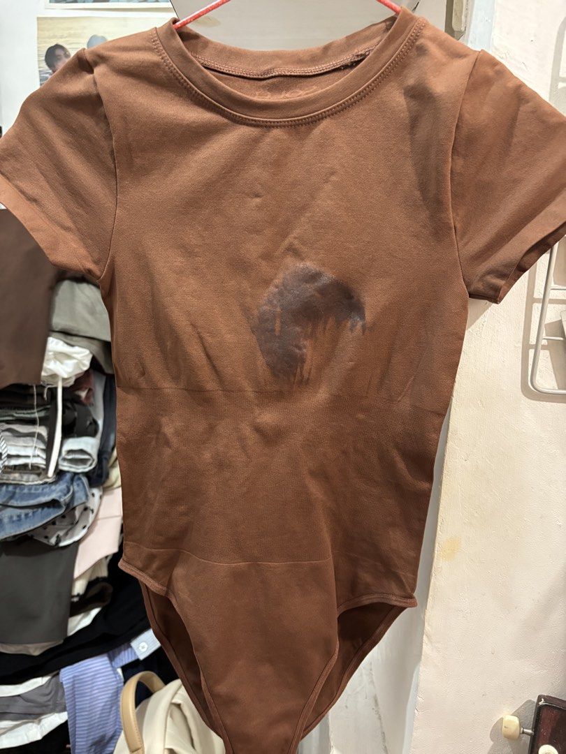 SOLA Shapewear in Teddy (Category: Others Tops) located in Quezon City. Submitted by den.declutters (Listing ID 1464640637, Image 1). Description: Iron mark.