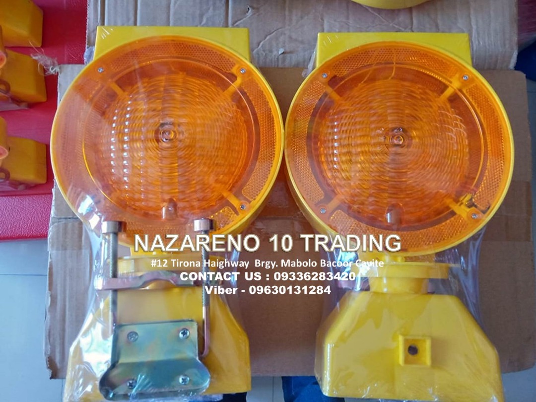 Solar Blinker Light with clamp (Category: Looking For) located in Bacoor. Submitted by kajezame.2021 (Listing ID 1464643767, Image 1). Description: Solar Blinker Light with clamp For More Details and Discount Contact Ms. Karen NAZARENO 10 TRADING 0963 0131 284 0933 6283 420 0956 7028 557 0933 8559 510 Landline: Look for Ms. Karen (046 ) 416 3920 Also available: • Traffic cone • Parking Block stopper • Hooded trash bin • Road Plastic Barrier • Spi