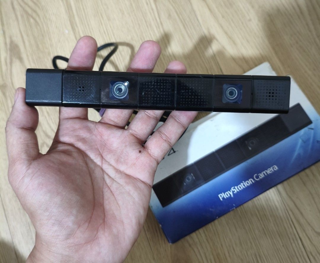 Sony PlayStation 4 PS4 Camera CUH-ZEY1 (Category: Cameras) located in Manila. Submitted by angkol_lest32 (Listing ID 1464647717, Image 1). Description: - Sony PlayStation Camera for PS4 (Model CUH-ZEY1) - Perfect for PSVR and other motion tracking games - Tested and confirmed working - Includes the camera and its original cable - Original box included.