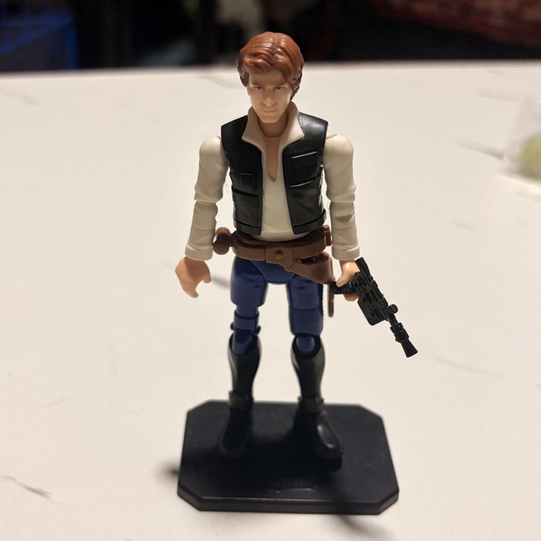 STAR WARS HAN SOLO Blokees (Category: Designer & Blind Box Toys) located in Manila. Submitted by nekoaniks (Listing ID 1464744804, Image 1). Description: no bnf he’s missing a piece on his knee (yung parang nakatakip something kaya hindi complete pero still looks ok) j&t shipping still nego! .