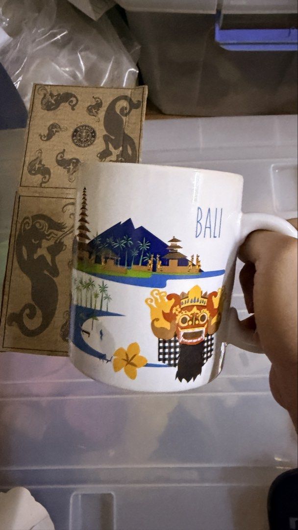 Starbucks Bali Indonesia Mug (Category: Travel Essentials & Accessories) located in Manila. Submitted by declutteringlot (Listing ID 1464617188, Image 2). Description: .