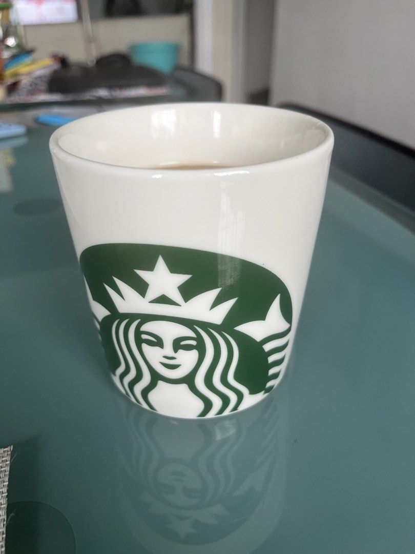Starbucks Classic White Ceramic Logo Mug (Category: Dinnerware & Cutlery) located in Quezon City. Submitted by wacpon_061972 (Listing ID 1464576441, Image 1). Description: Starbucks Classic White Ceramic Logo Mug.