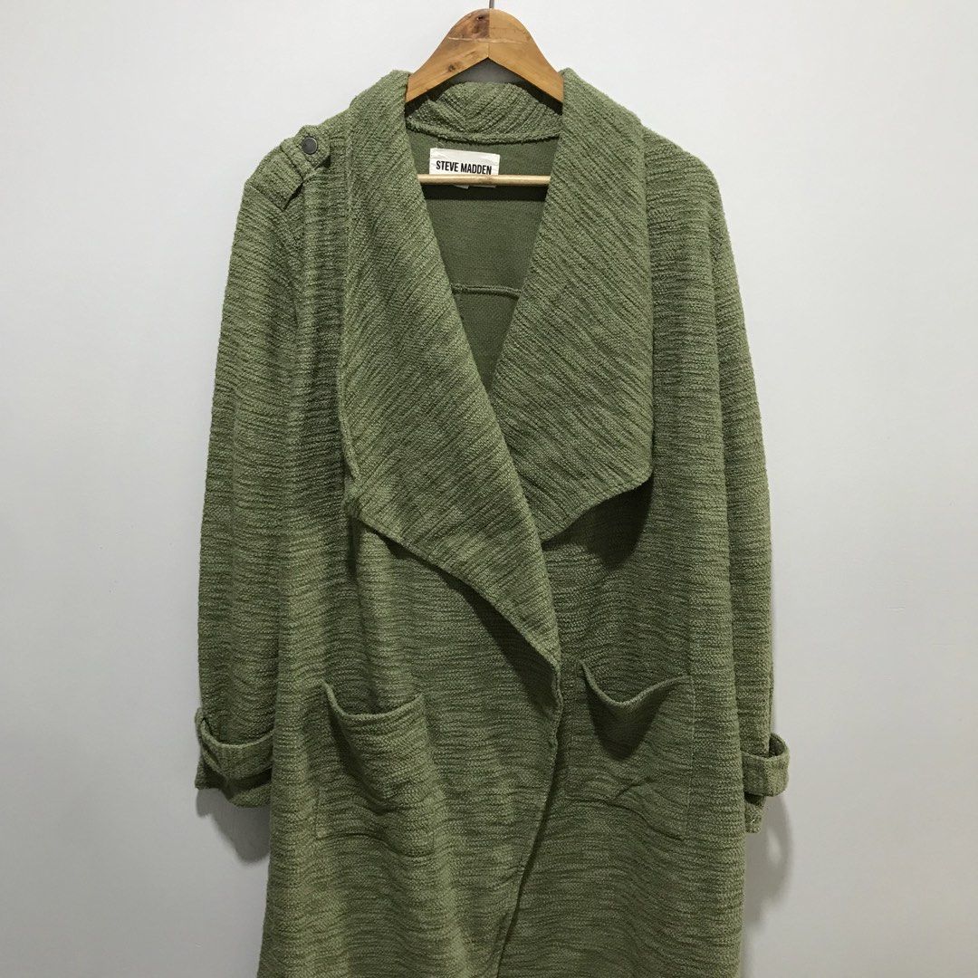 STEVE MADDEN Open Trench Coat | Blazer | Suit (Category: Coats, Jackets and Outerwear) located in Cavite. Submitted by tanya.valentin (Listing ID 1464680330, Image 2). Description: - 23x42.