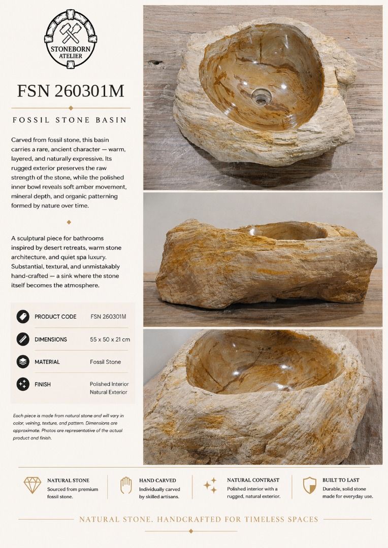 Stone Sinks (Category: Bathroom & Kitchen Fixtures) located in Caloocan City. Submitted by sbatelier.philippines (Listing ID 1464622018, Image 2). Description: Ready, on-hand stock. No need to wait for preordering, no downpayment needed. All items are availble on hand ready for same/next day shipping. DM us to view all our product catalogues with clear photos and specs. Large selection to choose from. At Stoneborn Atelier, we create unique, hand-