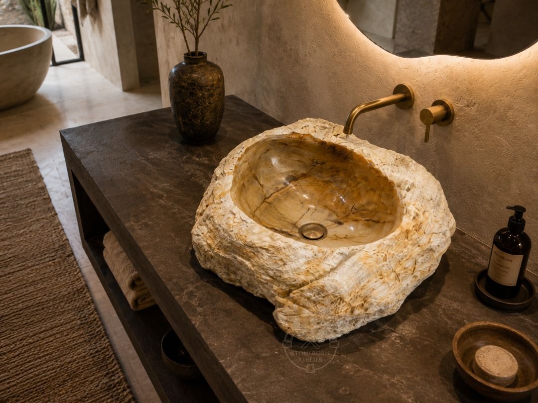 Stone Sinks (Category: Bathroom & Kitchen Fixtures) located in Caloocan City. Submitted by sbatelier.philippines (Listing ID 1464622018, Image 1). Description: Ready, on-hand stock. No need to wait for preordering, no downpayment needed. All items are availble on hand ready for same/next day shipping. DM us to view all our product catalogues with clear photos and specs. Large selection to choose from. At Stoneborn Atelier, we create unique, hand-