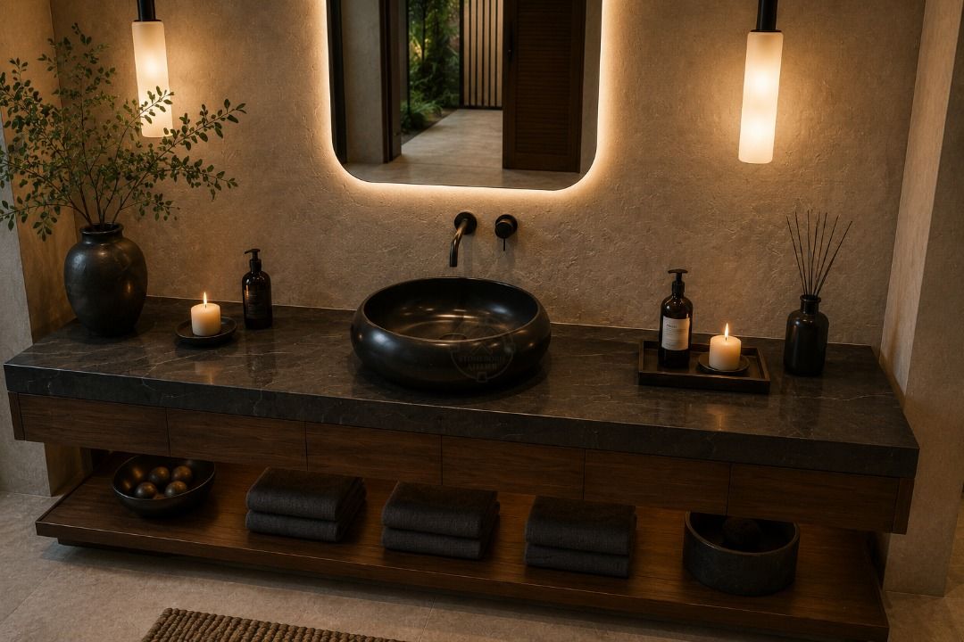 Stone Sinks (Category: Bathroom & Kitchen Fixtures) located in Caloocan City. Submitted by sbatelier.philippines (Listing ID 1464621166, Image 1). Description: Ready, on-hand stock. No need to wait for preordering, no downpayment needed. All items are availble on hand ready for same/Next day shipping. DM us to view all our product catalogues with clear photos and specs. Large selection to choose from. At Stoneborn Atelier, we create unique, hand-