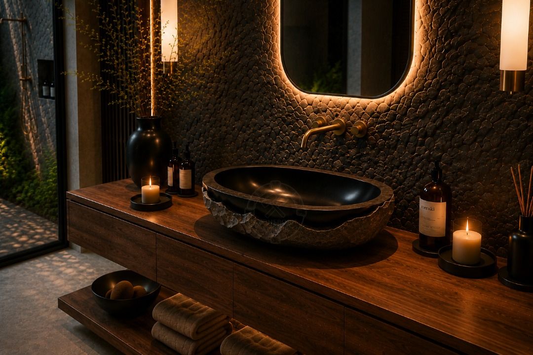 Stone Sinks (Category: Bathroom & Kitchen Fixtures) located in Caloocan City. Submitted by sbatelier.philippines (Listing ID 1464617590, Image 1). Description: Ready, on-hand stock. No need to wait for preordering, no downpayment needed. All items are availble on hand ready for same/Next day shipping. DM us to view all our product catalogues with clear photos and specs. Large selection to choose from. At Stoneborn Atelier, we create unique, hand-