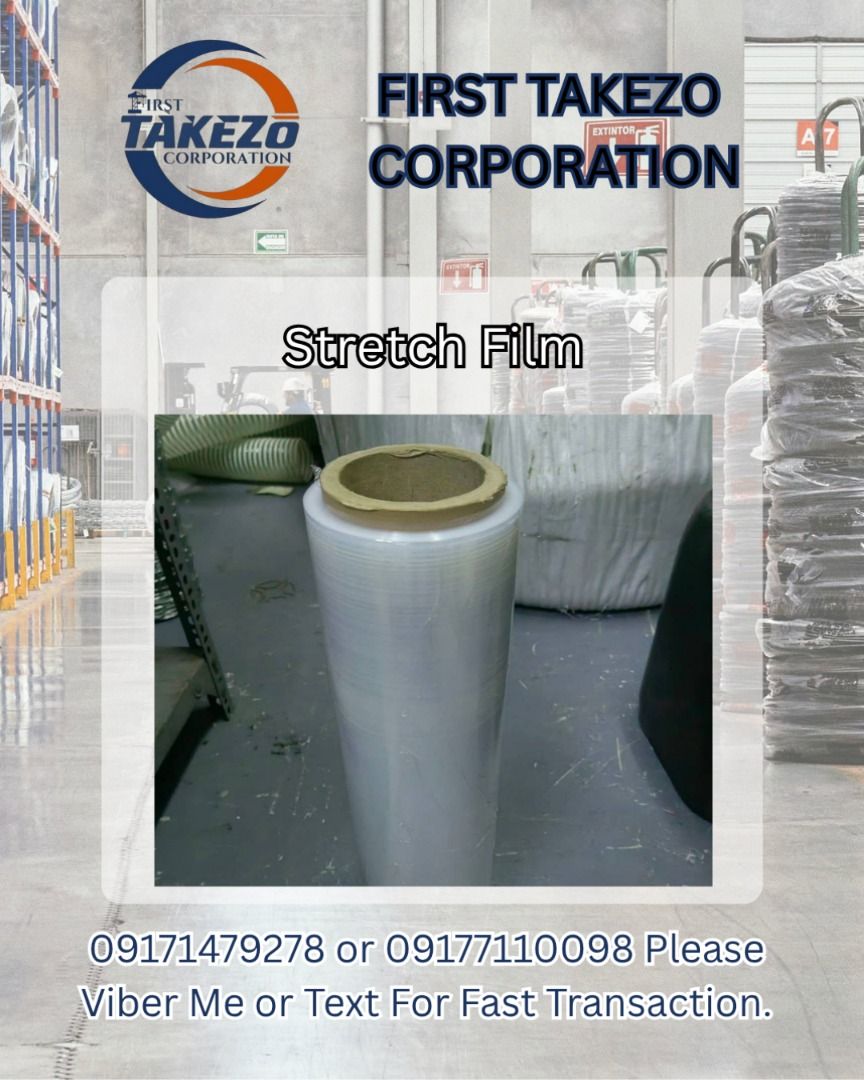 Stretch Film (Category: Home Improvement Tools & Accessories) located in Manila. Submitted by 09171479278_elsie. (Listing ID 1464572722, Image 1). Description: Stretch Film.